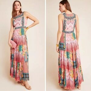 Women's Anthropologie Bhanuni by Jyoti Alessandra Maxi Dress - Size 12 NWT